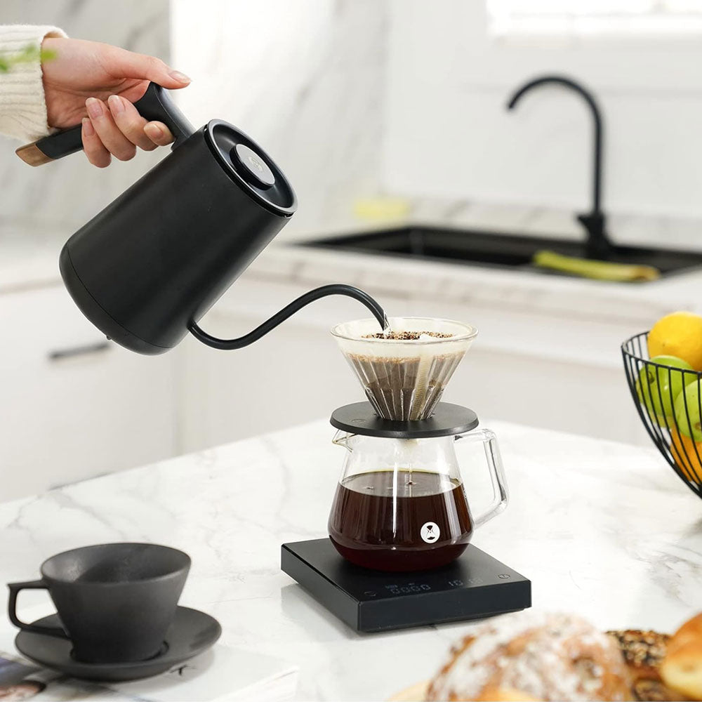 Bouilloire électrique Timemore Fish Smart 600 ml, noir