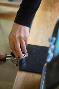 Espresso Techniques Workshop tamp