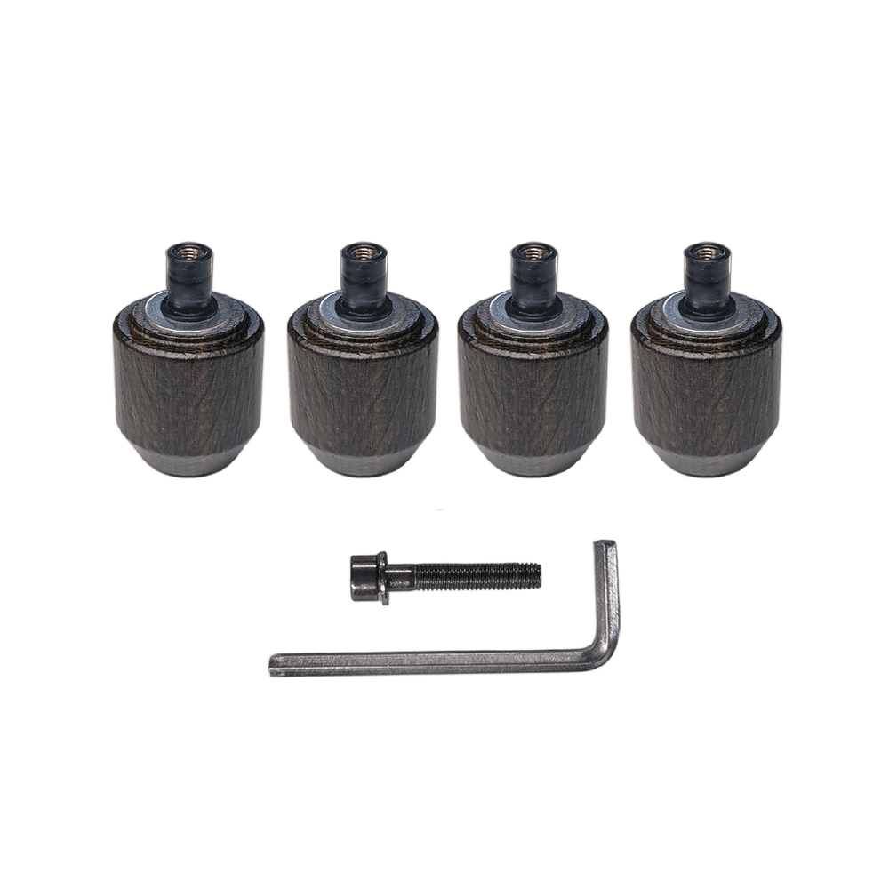 Lelit high feet kit with wooden feet