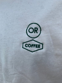 T-shirt OR – Coton brut blanc brodé