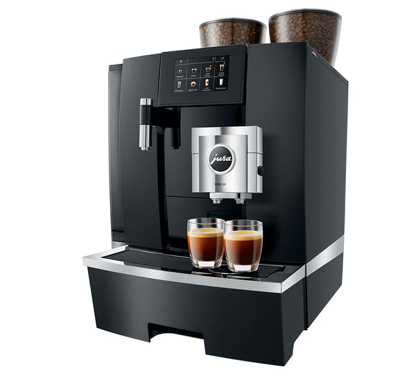 JURA GIGA X8 Aluminium noir avec café gratuit d'une valeur de 65 €