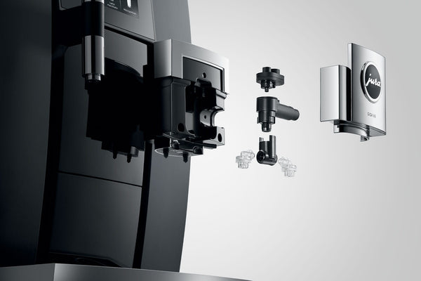 JURA GIGA X8c Aluminium noir avec café gratuit d'une valeur de 65 €