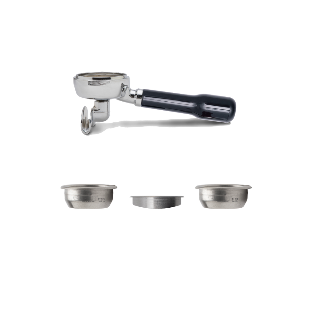 Lelit58 Portafilter – 58 mm with Spouts – 2-way, high