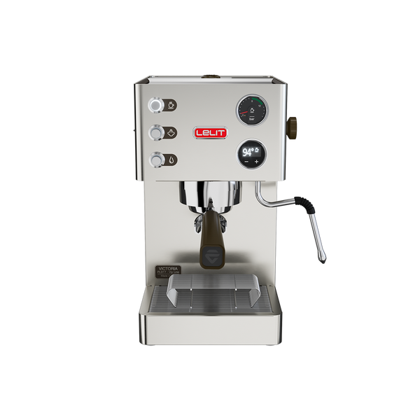 Lelit Victoria PL91T espresso machine, brushed stainless steel