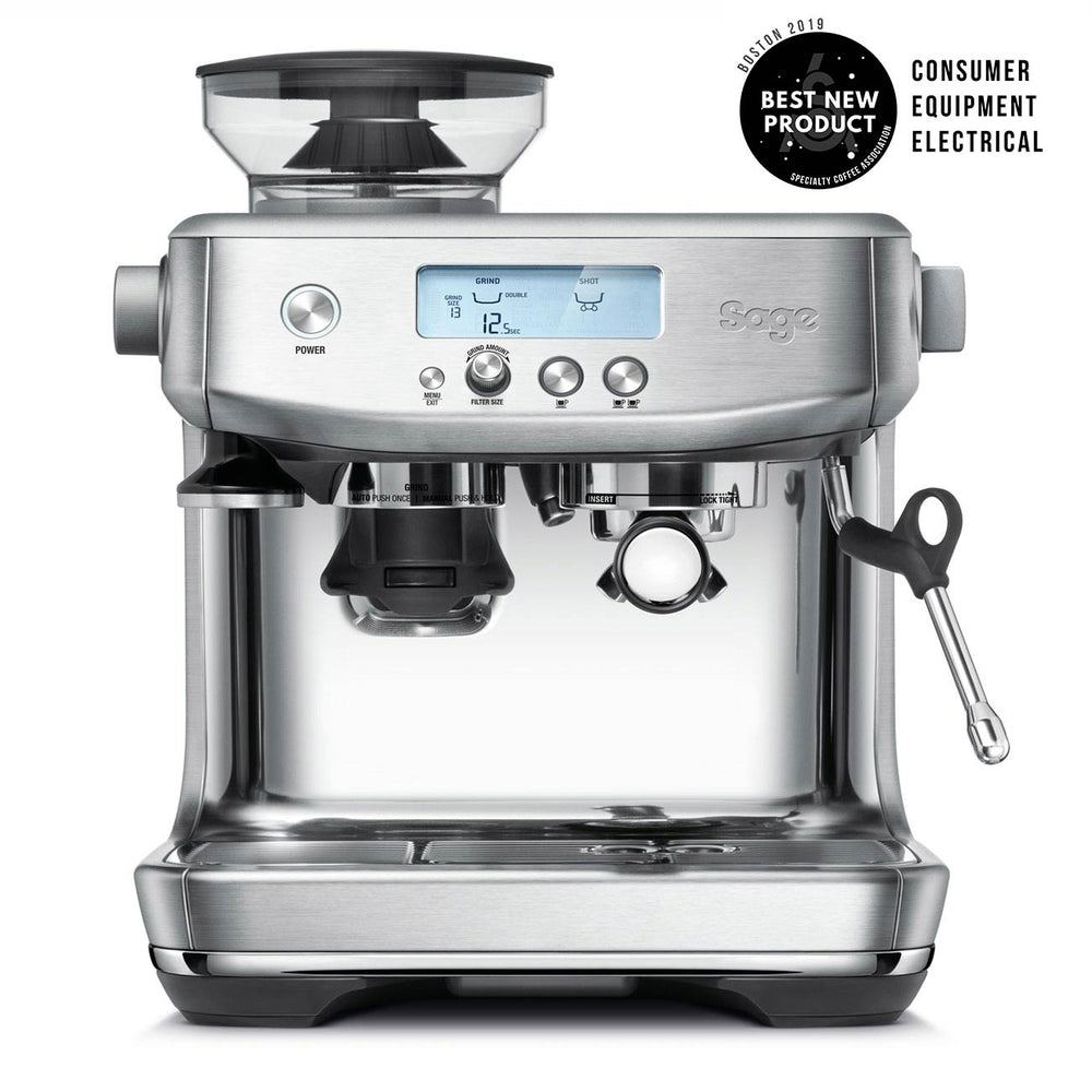 Sage Barista Pro - Stainless Steel avec cadeau gratuit d'une valeur de 55 €