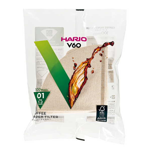 Hario V60 Filters Natural