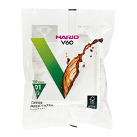 Filtres papier Hario V60, blancs, taille 01