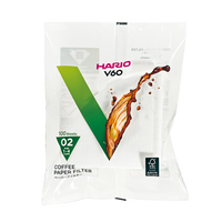Filtres papier Hario V60, blancs, taille 02