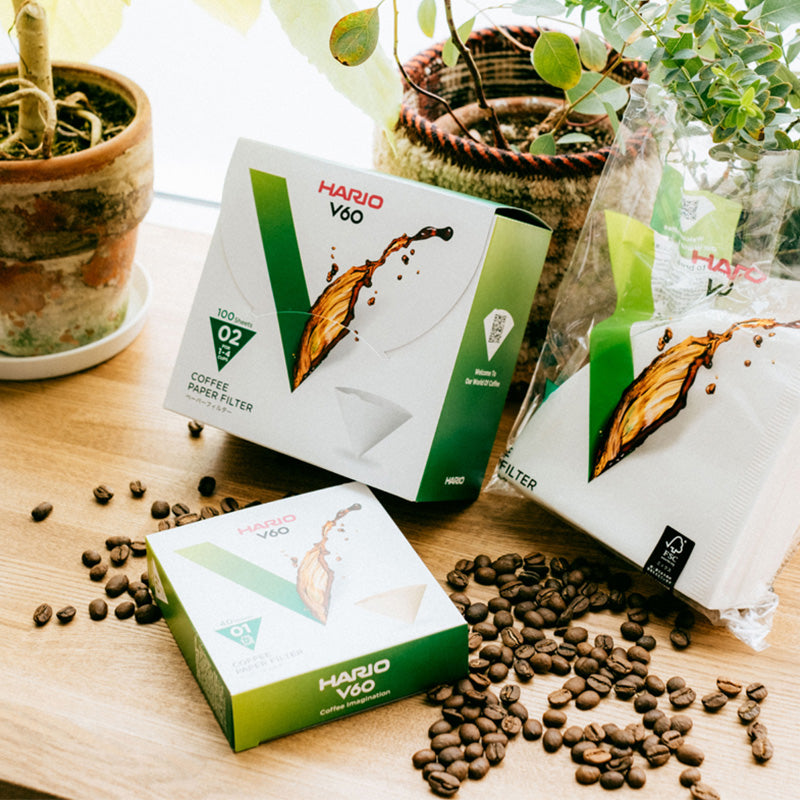 Hario V60 Filters Natural