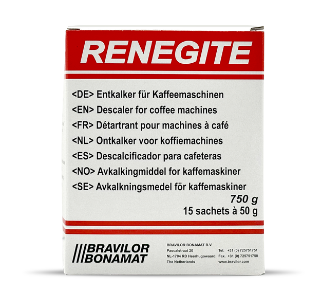 Bravilor - Renegite Descaler (1x15)