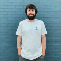 T-shirt OR – Coton brut blanc brodé