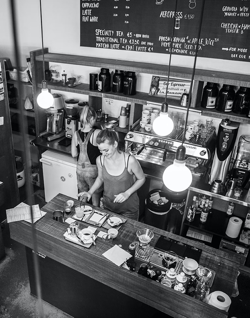 Votre propre bar à café