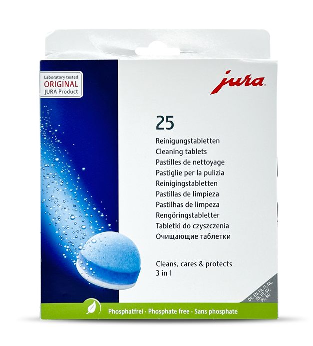 JURA cleaning tablets 25 pieces