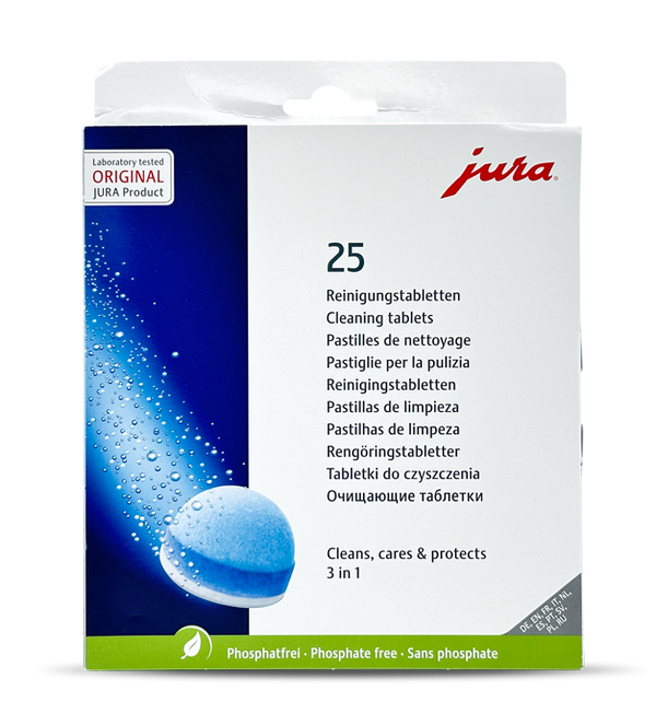 JURA cleaning tablets 25 pieces