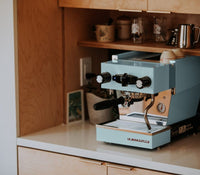La Marzocco Linea Micra - Bleu avec cadeau gratuit d'une valeur de 130 €