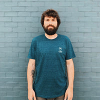 T-shirt OR – Vert imprimé