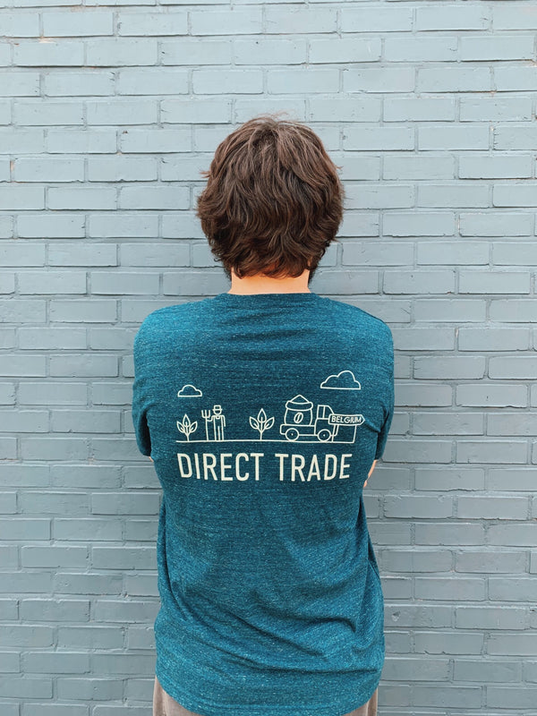 T-shirt OR – Vert imprimé